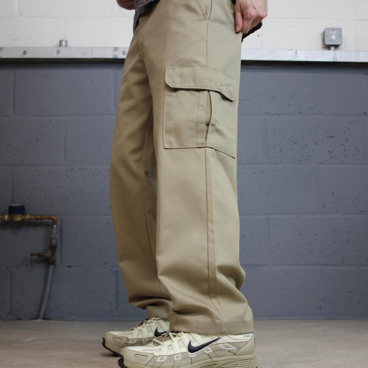 Vintage cargo pants Red Kap utility chino trousers khaki W32L30 skater style cargo work trousers