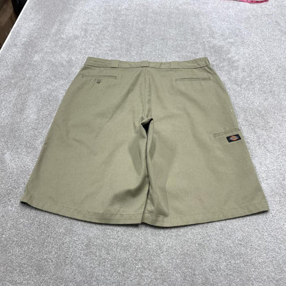 Dickies extra baggy carpenter shorts khaki Chino style skater shorts long wide leg festival