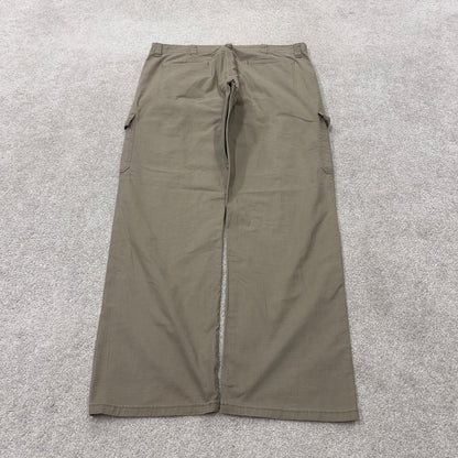 Wrangler cargo pants relaxed y2k khaki Loose straight leg relaxed skater work pants