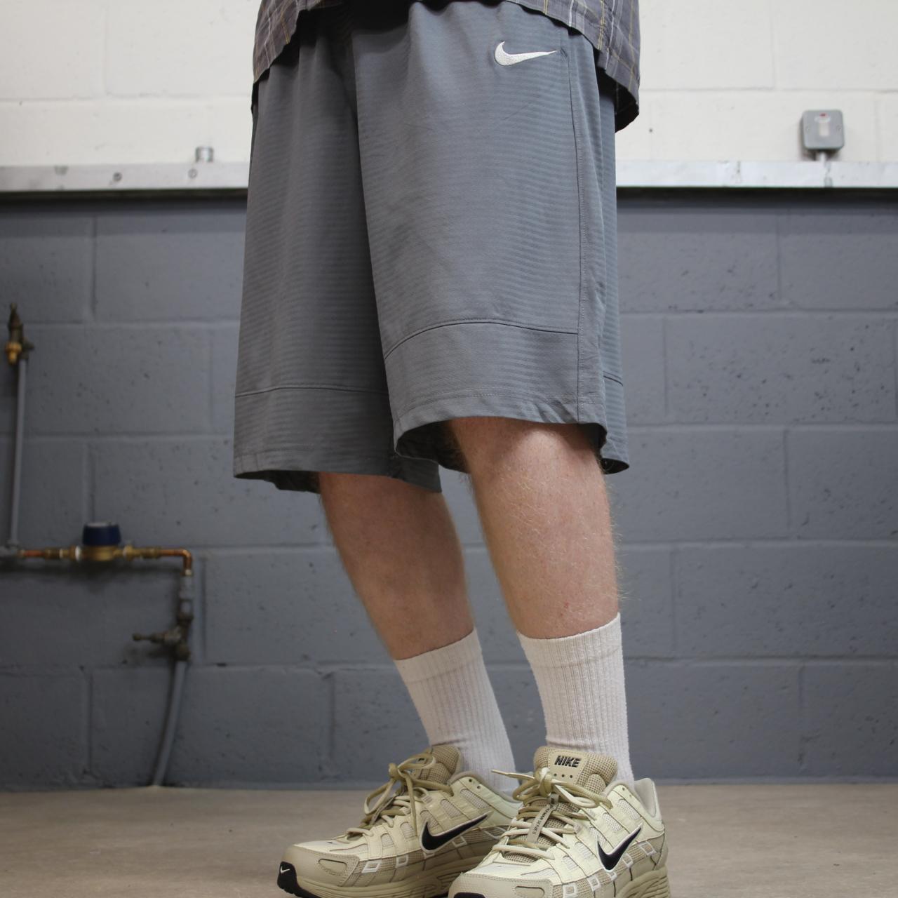Nike sports shorts y2k grey Comfy loose floaty summer gym shorts