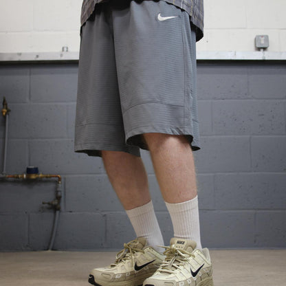 Nike sports shorts y2k grey Comfy loose floaty summer gym shorts