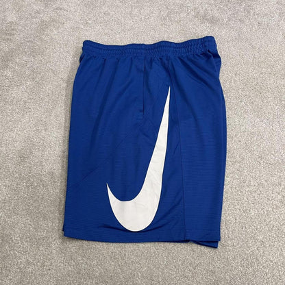 Nike sports shorts y2k Dri-Fit blue Casual style comfy loose floaty summer gym shorts