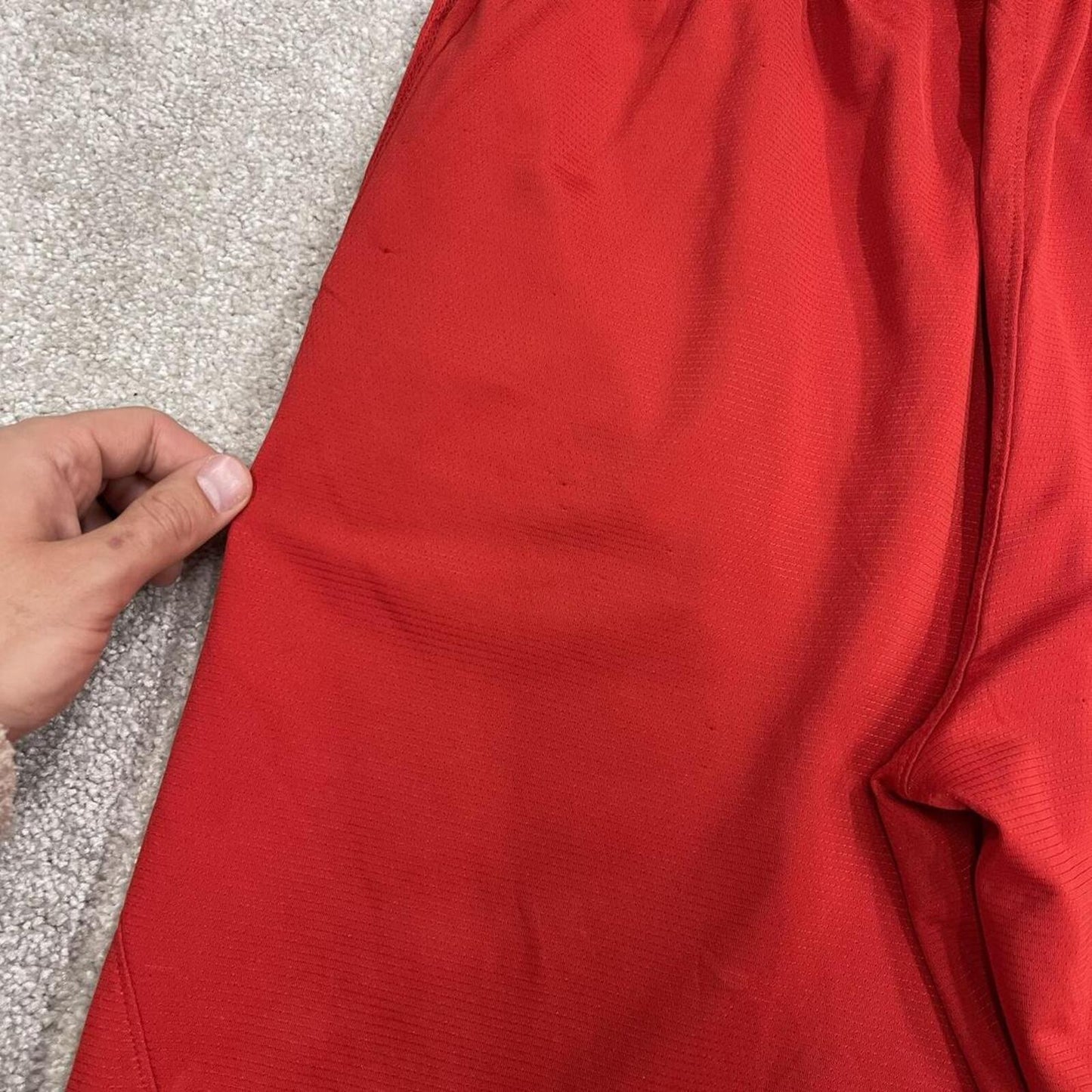Baggy Nike sports shorts y2k red Casual style comfy loose floaty summer gym shorts