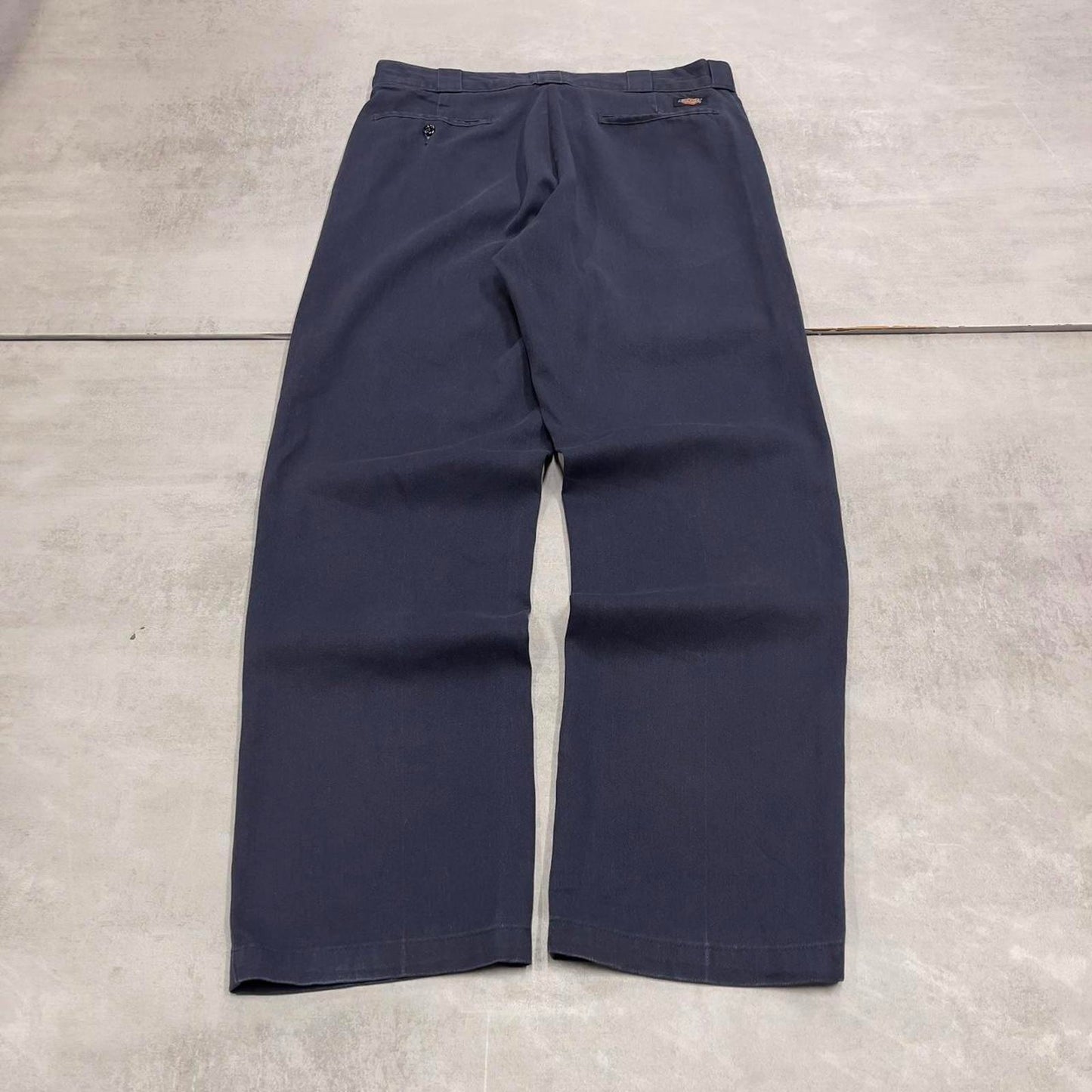 Dickies 874 Pants W33L32 navy original fit twill chino 90s style skater pants