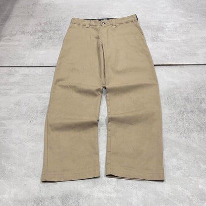 Dickies Skateboarding Pants W32L30 khaki twill chino 90s style skater pants
