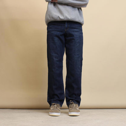 Blue Carhartt jeans, size 8 W32L30 denim original fit straight leg