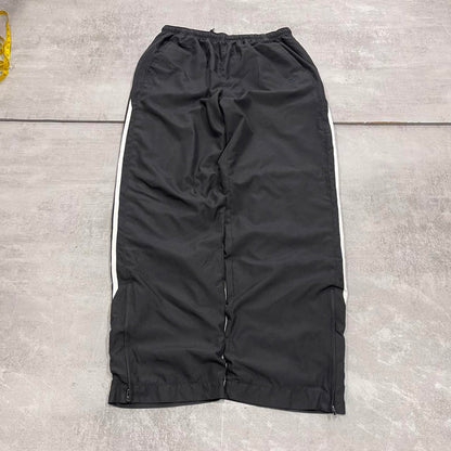 Baggy black Champion trackies S loose y2k tracksuit bottoms