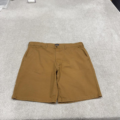 Levi's chino shorts skater style tan Loose Y2K summer festival shorts white tab