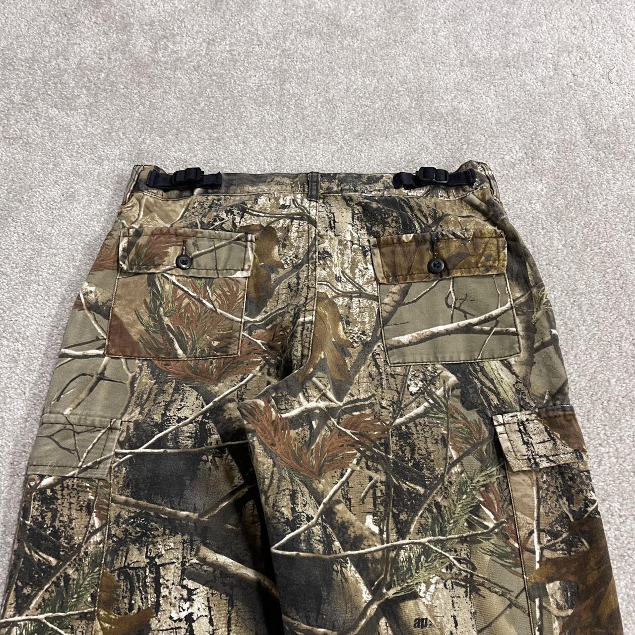 Camo cargo pants y2k utility khaki straight leg Red Head Youths Realtree camouflage combat cargos