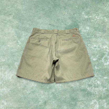 Y2k Dickies 874 chino shorts skater style beige W32 Original fit summer shorts