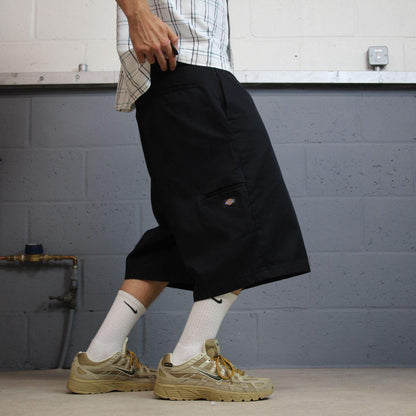 Dickies extra baggy shorts chino carpenter black Twill chino loose fit skater style cargo shorts