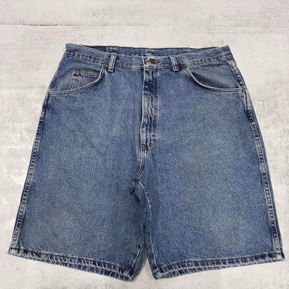 Mens baggy Wrangler jorts W34