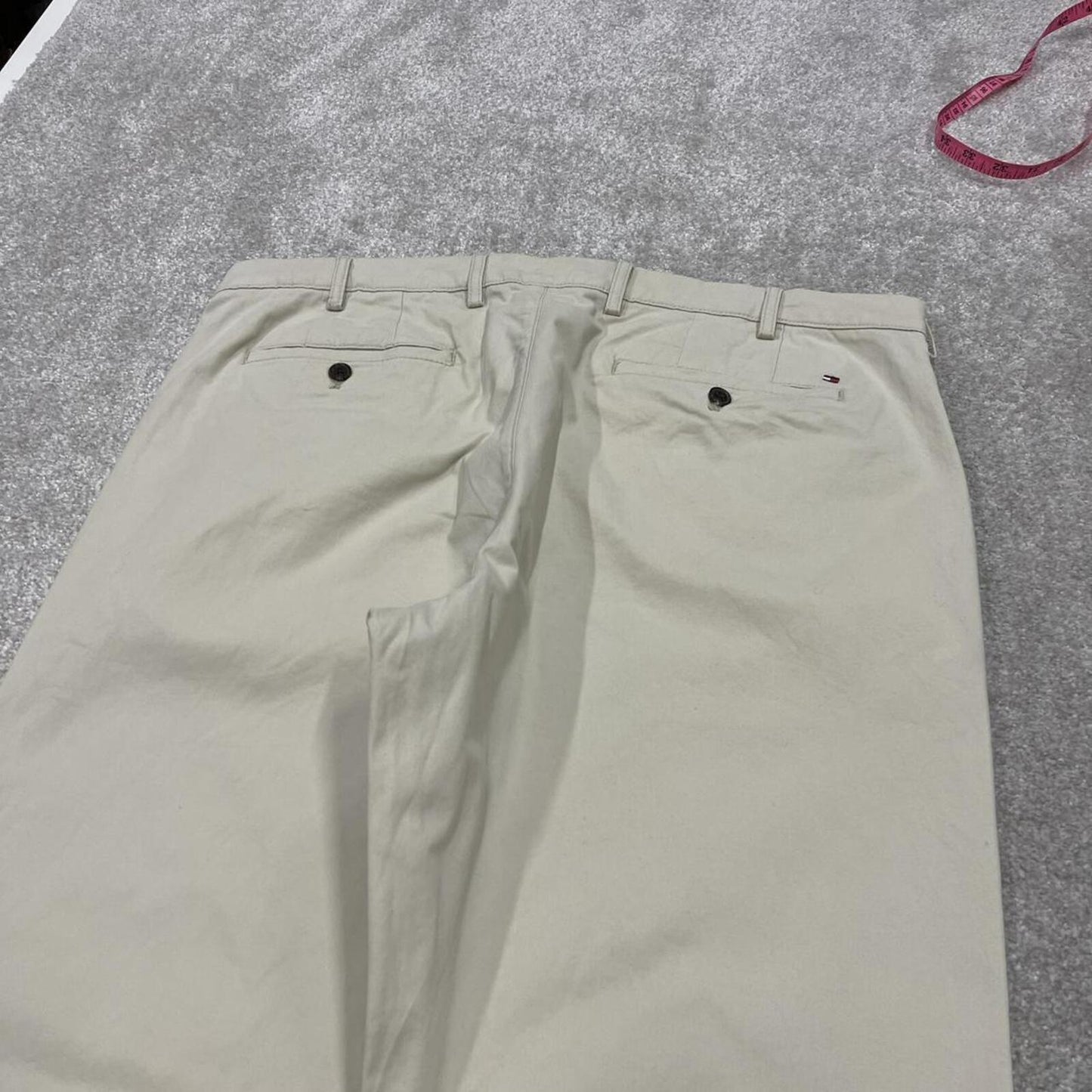 Tommy Hilfiger chino pants summer beige Loose smart casual chino trousers