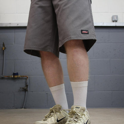 Dickies carpenter chino shorts long leg grey Twill chino skater style shorts loose fit