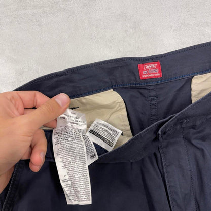 Navy Levis XX Chino shorts W38