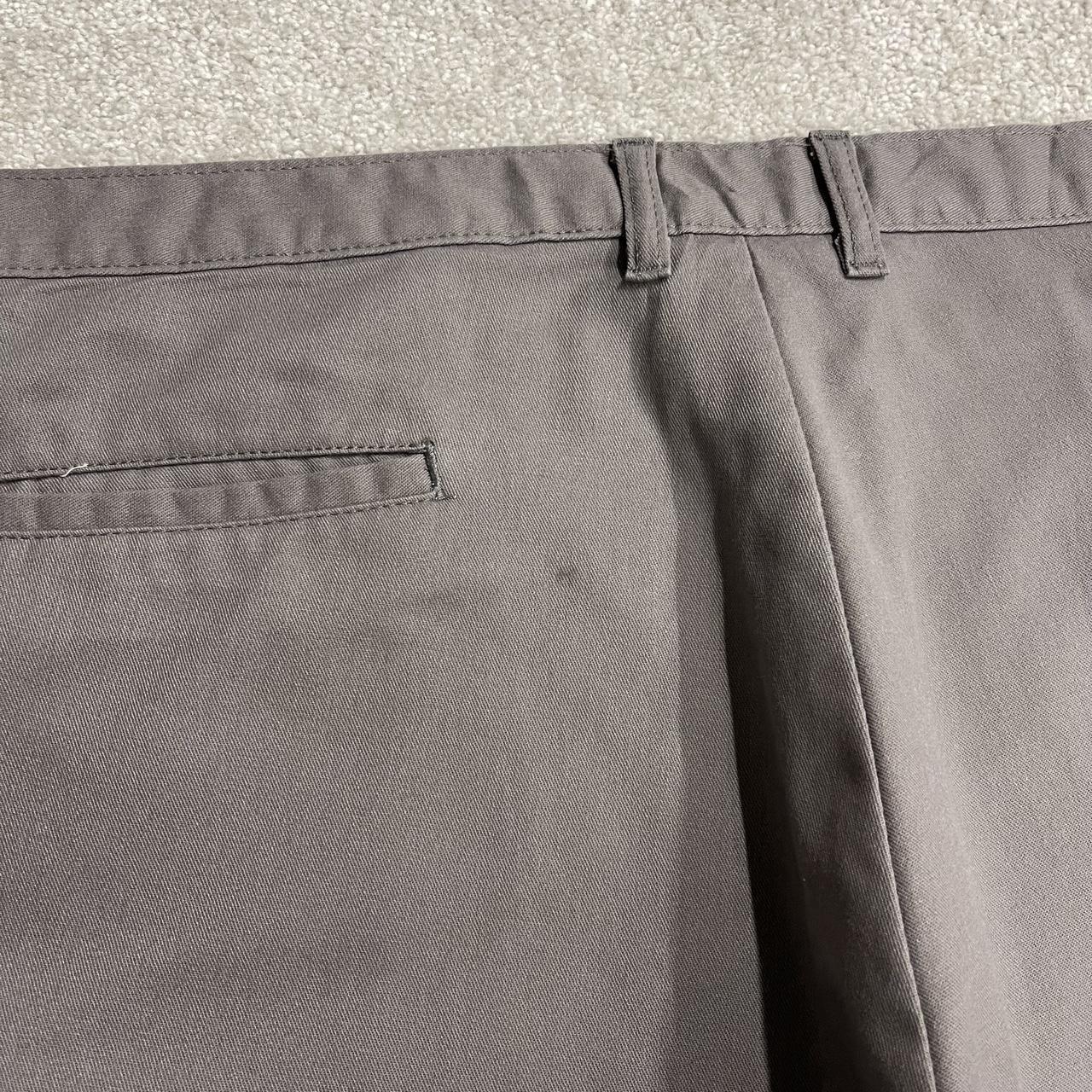 Dickies baggy cargo shorts W42 grey long leg chino style summer skater shorts