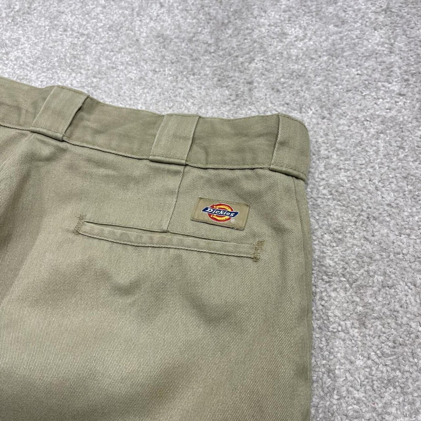 Y2k Dickies 874 chino shorts skater style beige W32 Original fit summer shorts
