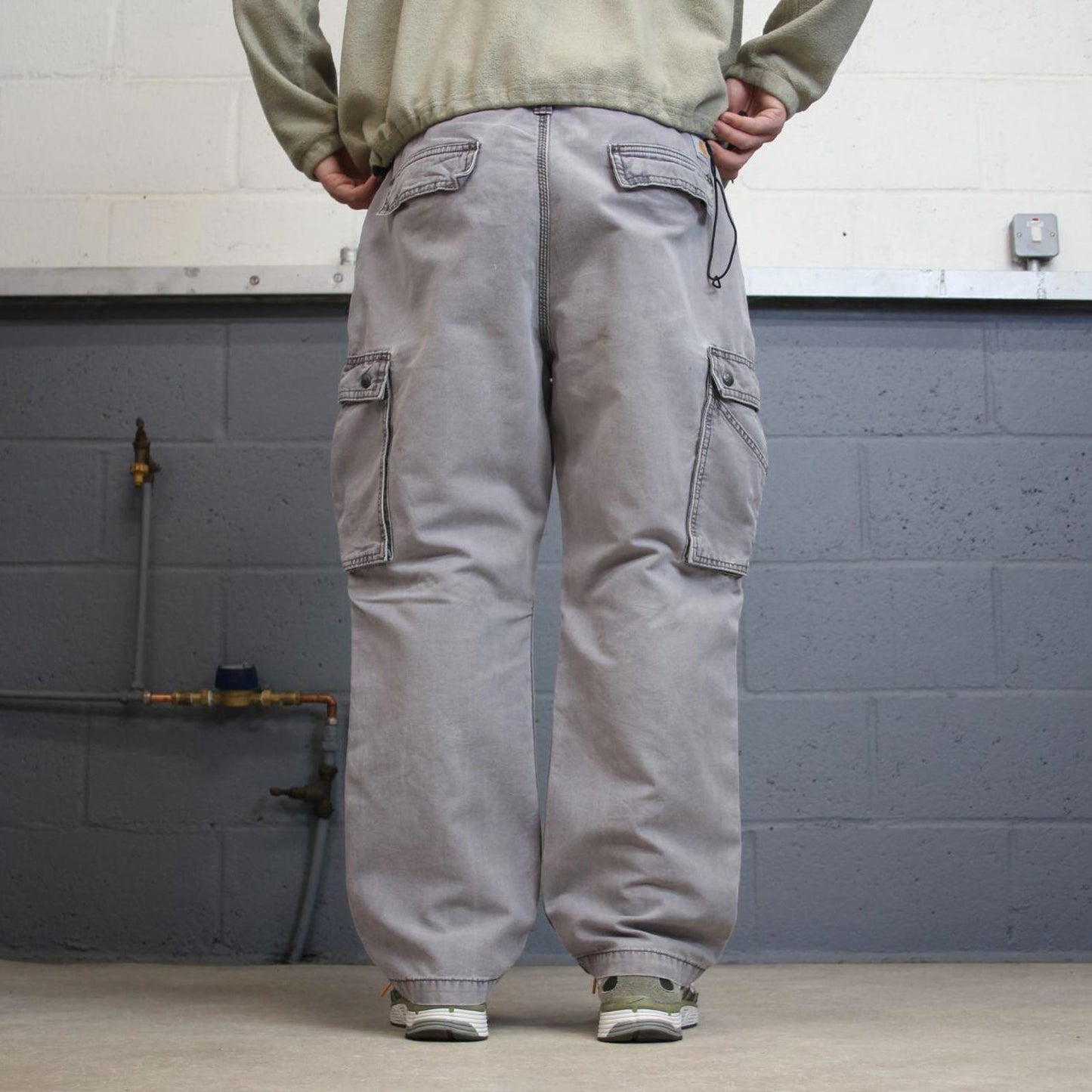 00s Carhartt cargo pants grey W38L30 90s skater style workwear cargos relaxed