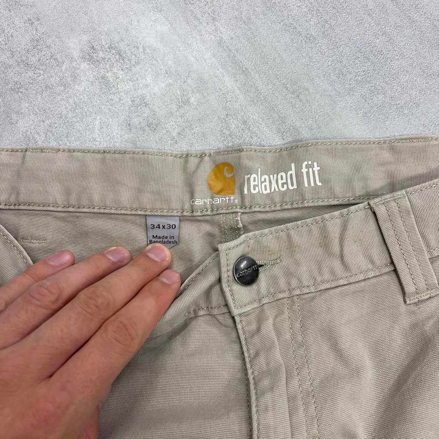 Mens Carhartt carpenter pants W34 L30