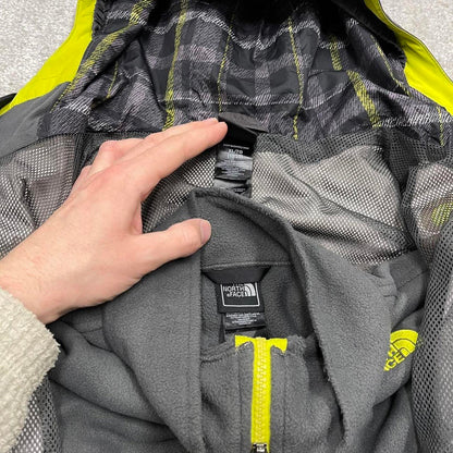 Y2K The North Face HyVent technical jacket black