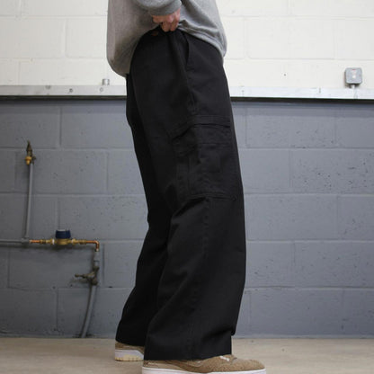 Y2K baggy Dickies cargo pants wide leg black Twill chino skate style work trousers