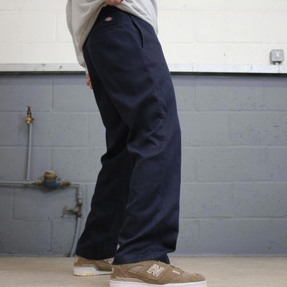 Dickies 874 Pants W34L30 navy twill chino 90s style skater pants