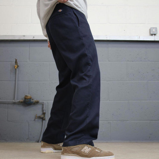 Dickies 874 Pants W34L30 navy twill chino 90s style skater pants