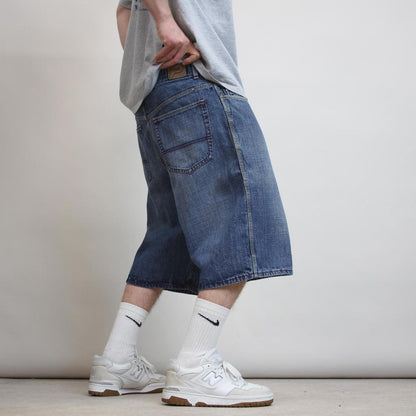 Baggy PACO jorts W38 long wide leg 90s style skater shorts