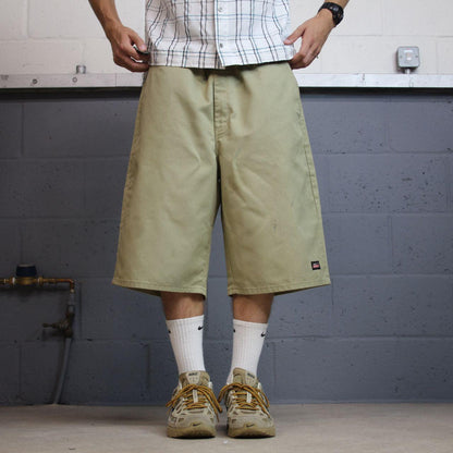 Dickies baggy chino shorts carpenter khaki Long skater style surf shorts summer
