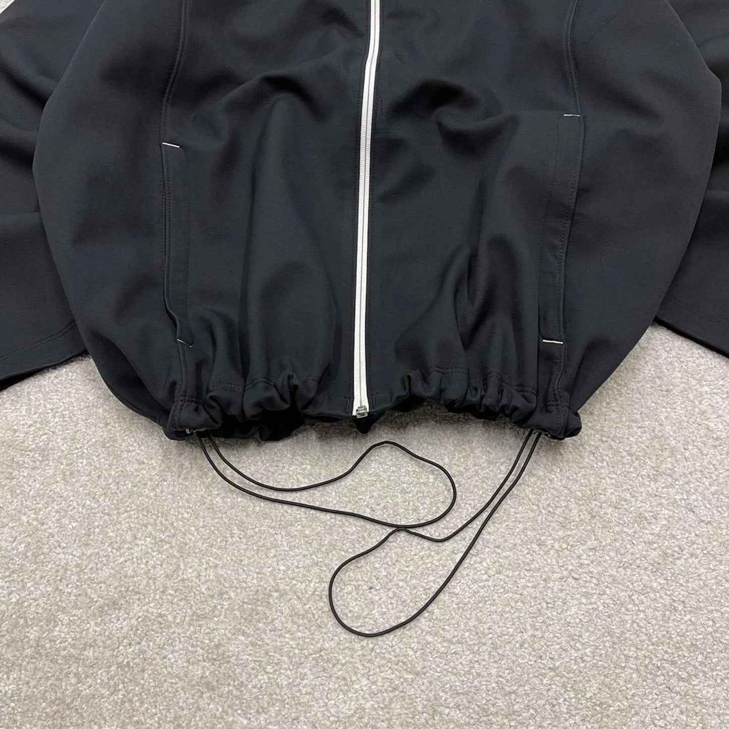 00s Columbia windbreaker jacket y2k style 2XL women's black full zip soft shell coat technical