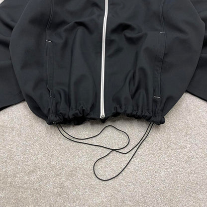 00s Columbia windbreaker jacket y2k style 2XL women's black full zip soft shell coat technical