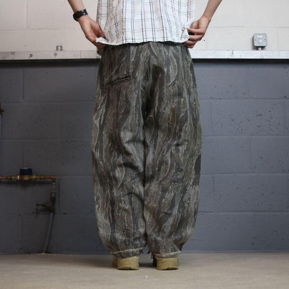 Vintage camouflage jeans y2k loose khaki Realtree camo loose leg hunting pants