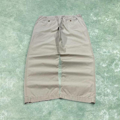 Tommy Hilfiger chino pants summer cream Loose smart casual chino trousers