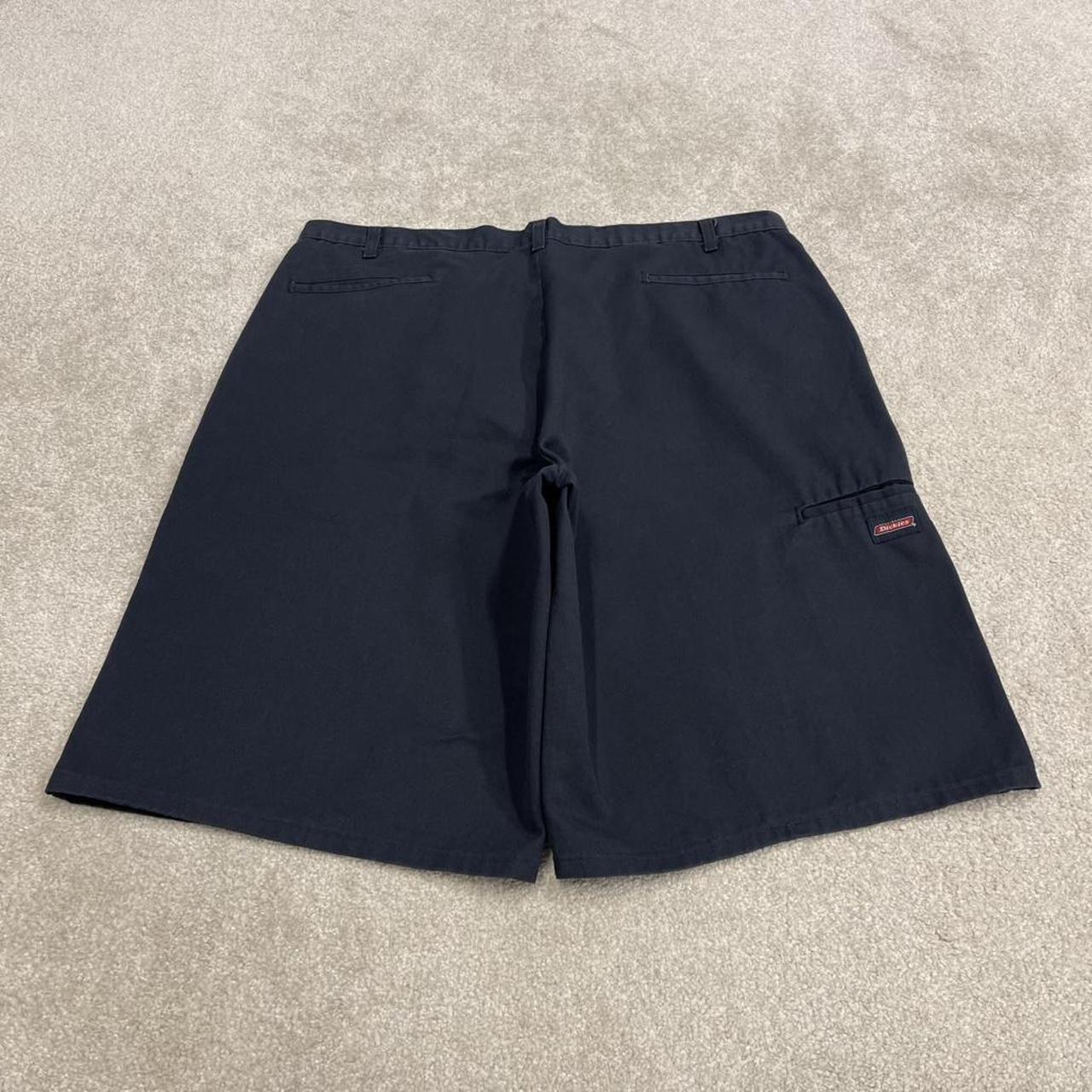 Dickies baggy carpenter shorts chino navy Chino style skater shorts long wide leg festival