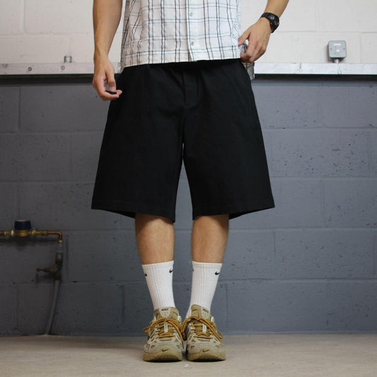 Dickies chino shorts y2k summer black Chino style skater shorts loose leg festival
