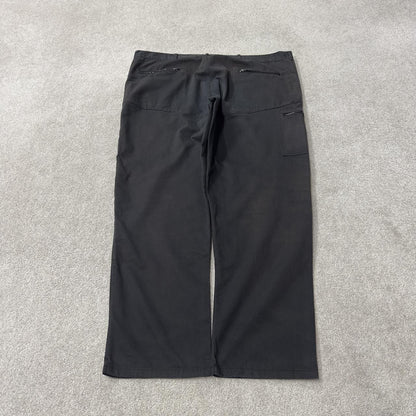 Dickies double knee works pants black W48L33 Loose chino utility skate cargo work trousers