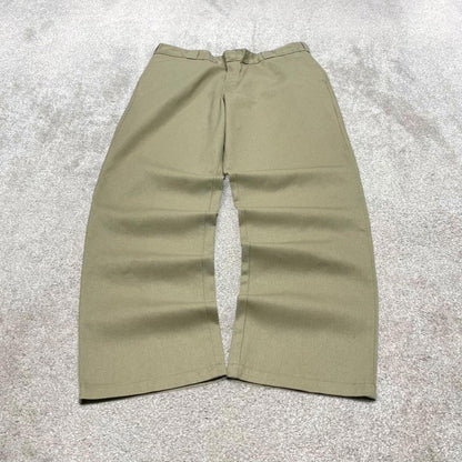 Beige Dickies 874 pants W38L32 loose original fit twill chino style skater pants