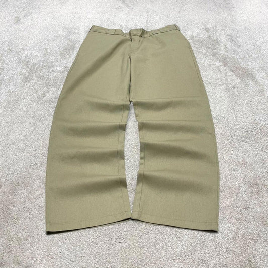Beige Dickies 874 pants W38L32 loose original fit twill chino style skater pants