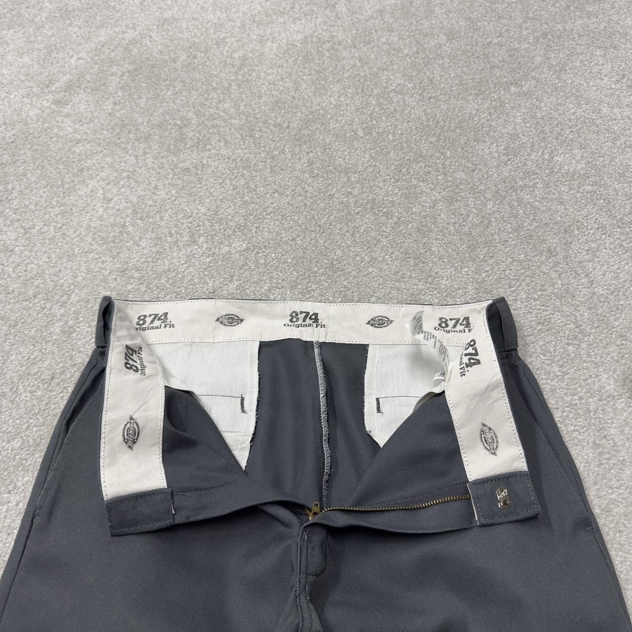 Dickies 874 pants grey original fit W34L30 Twill chino style skate work trousers
