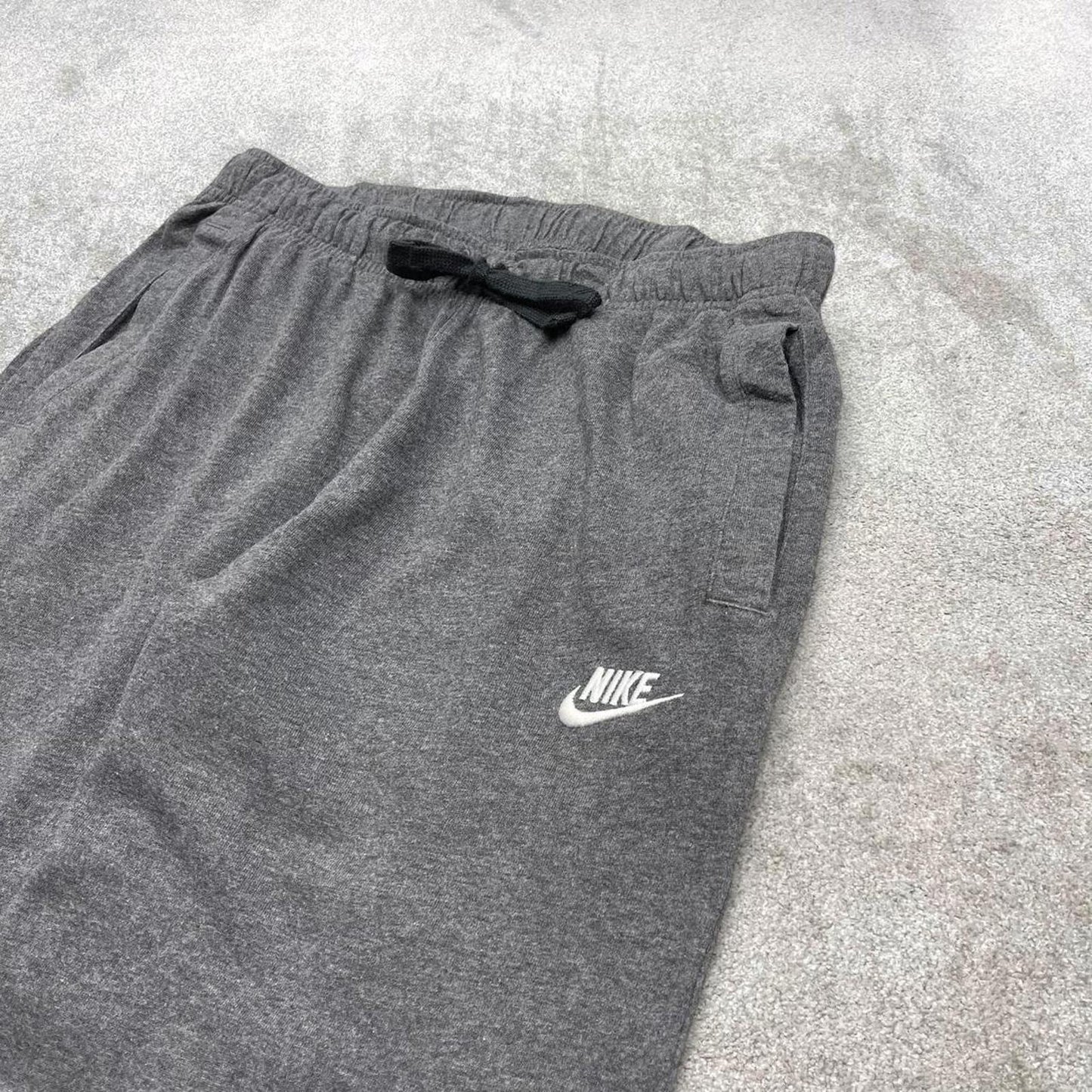 Vintage y2k Nike tracksuit bottoms grey Floaty lightweight swoosh logo gym jogger sweatpants