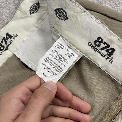 Dickies 874 work pants y2k khaki Original fit chino surf skate style trousers