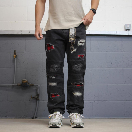 Black Denim Reason jeans W36L34
