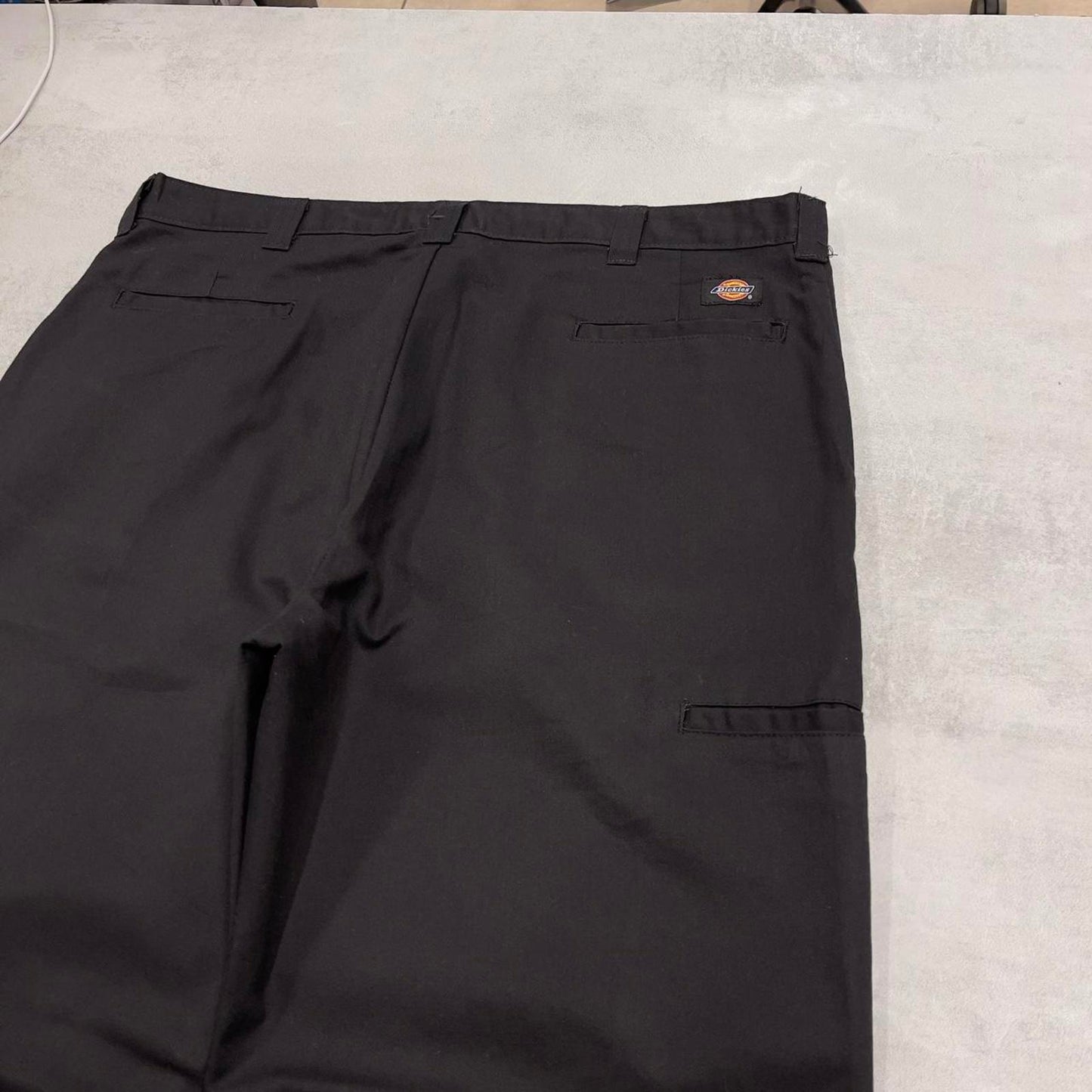 Baggy Dickies Carpenter pants W38 L32 black loose twill chino style skater pants