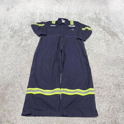 Carhartt FR boilersuit workwear coveralls navy Long sleeve work jumpsuit overalls fire resistant