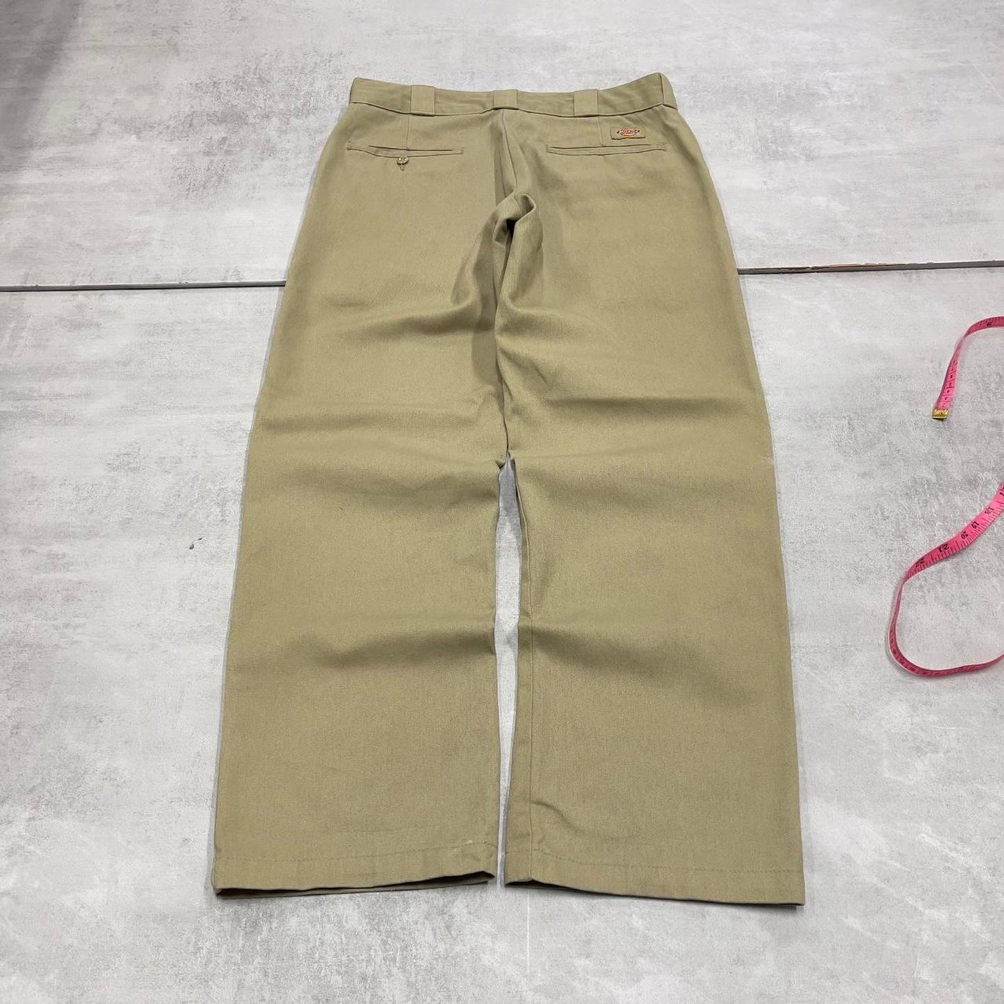 Dickies 874 Pants W32L30 khaki twill chino 90s style skater pants
