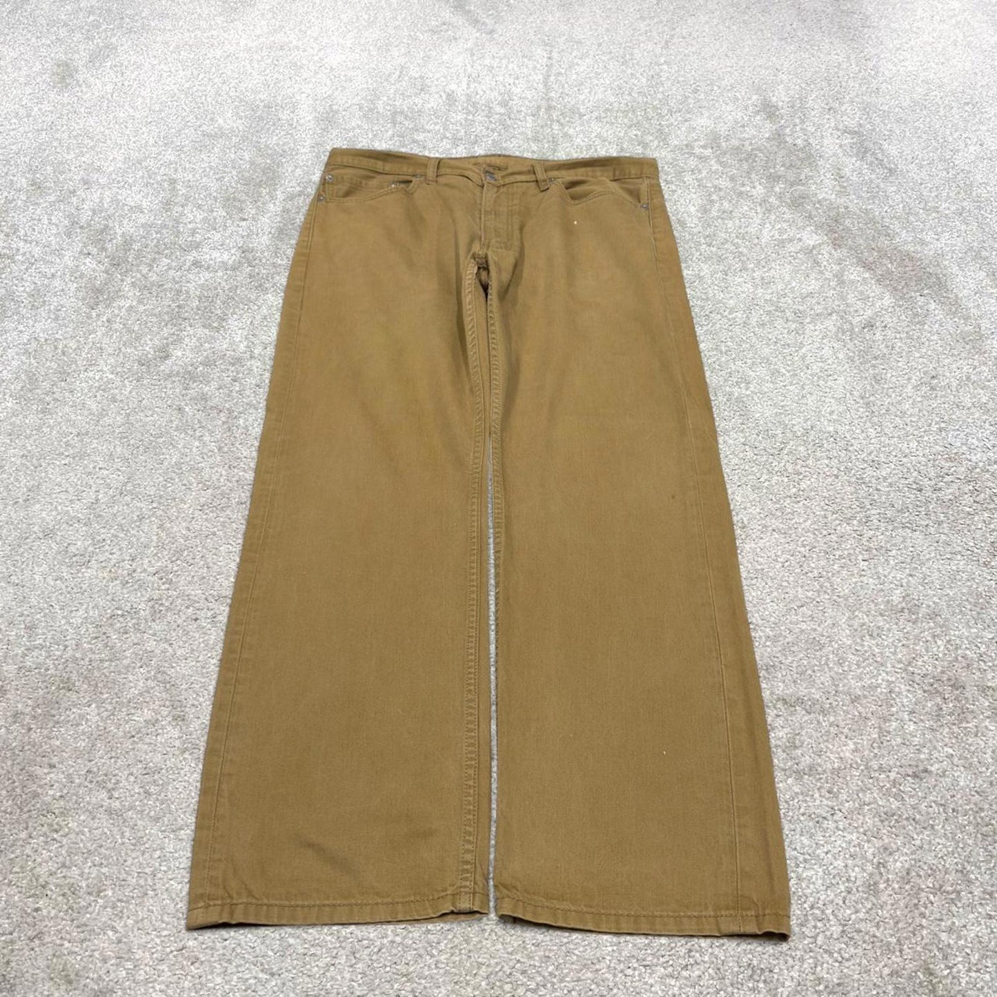 Vintage y2k Levis 505 jeans tan Casual style 5 pocket 100% cotton pants