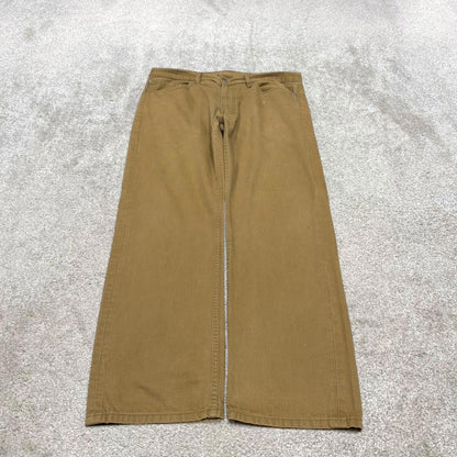 Vintage y2k Levis 505 jeans tan Casual style 5 pocket 100% cotton pants