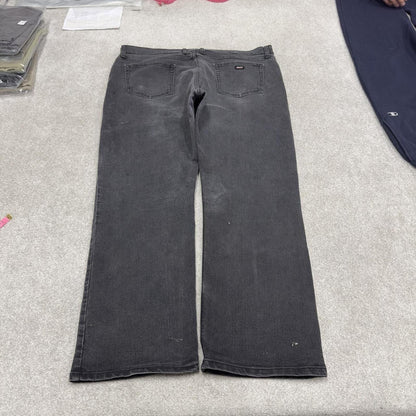 Black Dickies y2k denim jeans Skater / workwear style straight leg flex pants