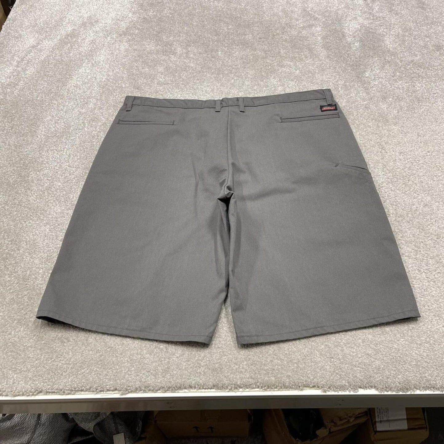 Dickies extra baggy shorts carpenter grey Twill chino skater style shorts wide long leg