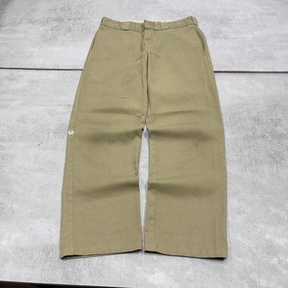 Dickies 874 Pants W32L30 khaki twill chino 90s style skater pants